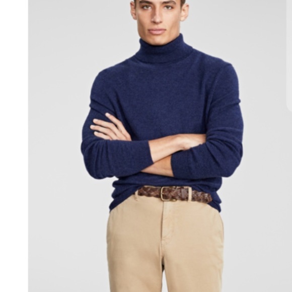 Todd Snyder Premium Cashmere  Turtleneck - Picture 1 of 5